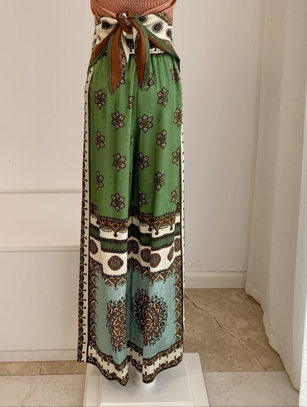 ALEMAIS Contina Wide-Leg Jacquard Pants - Picture 11 of 11